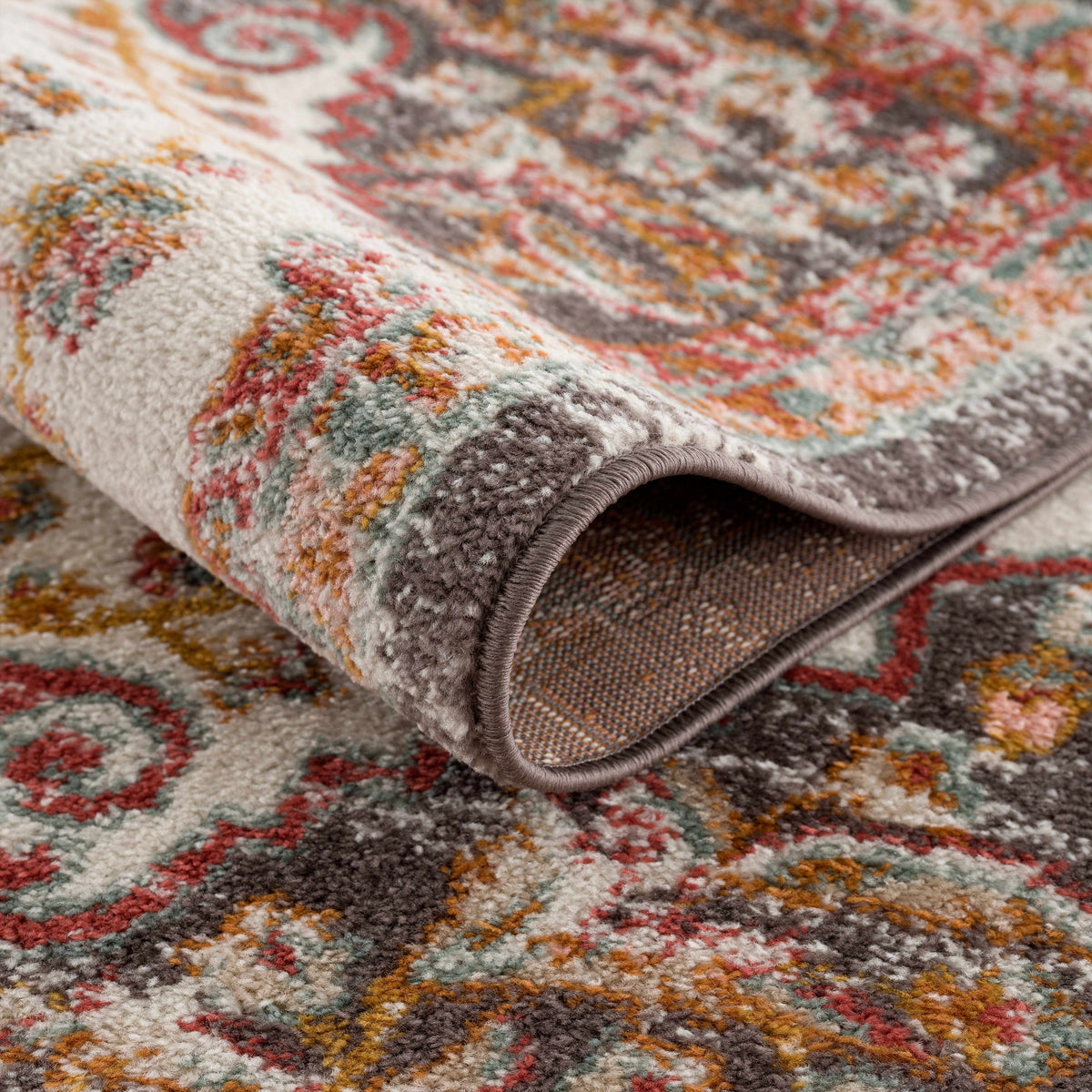 Hauteloom Oark OAR Mustard Machine Made Polypropylene Rug