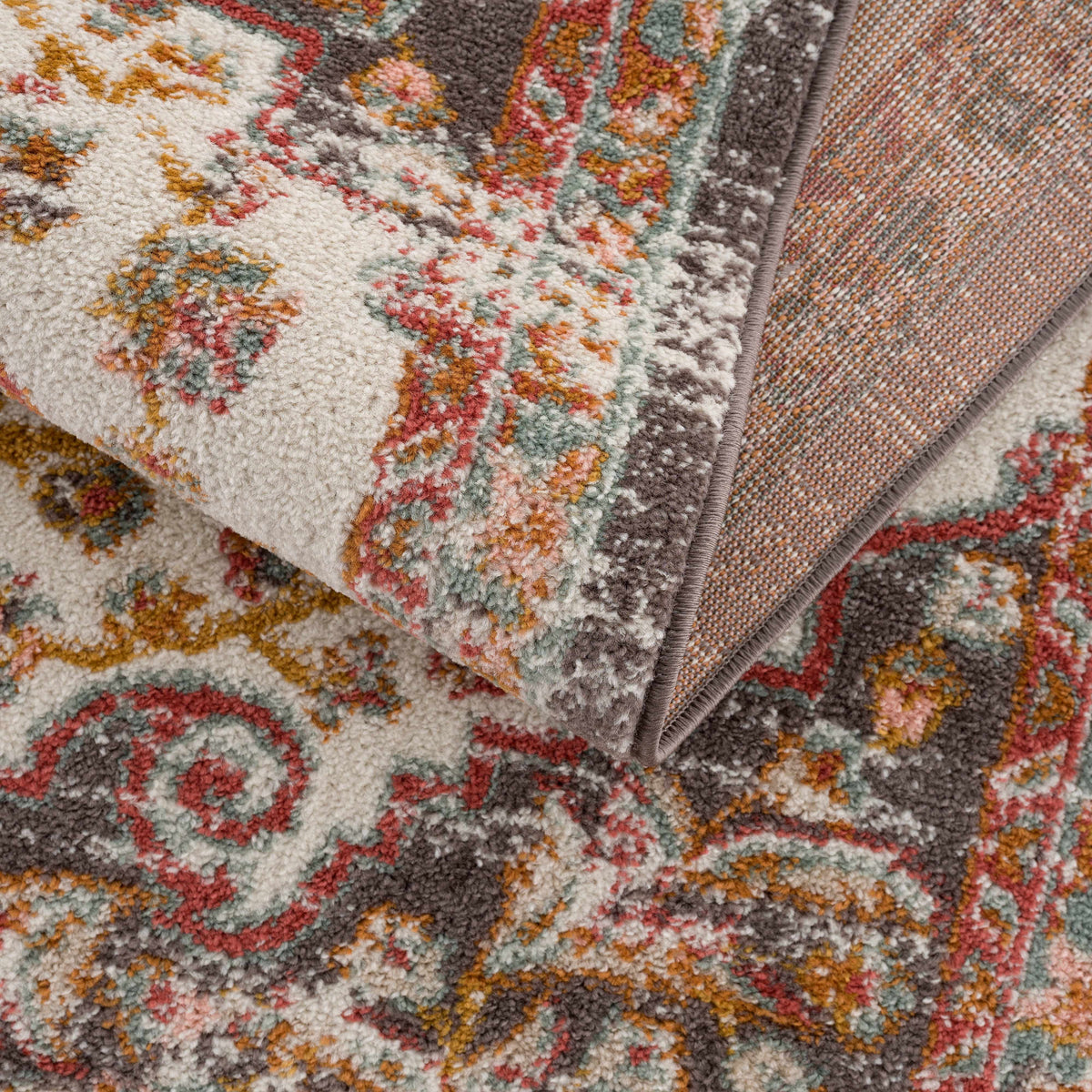 Hauteloom Oark OAR Mustard Machine Made Polypropylene Rug