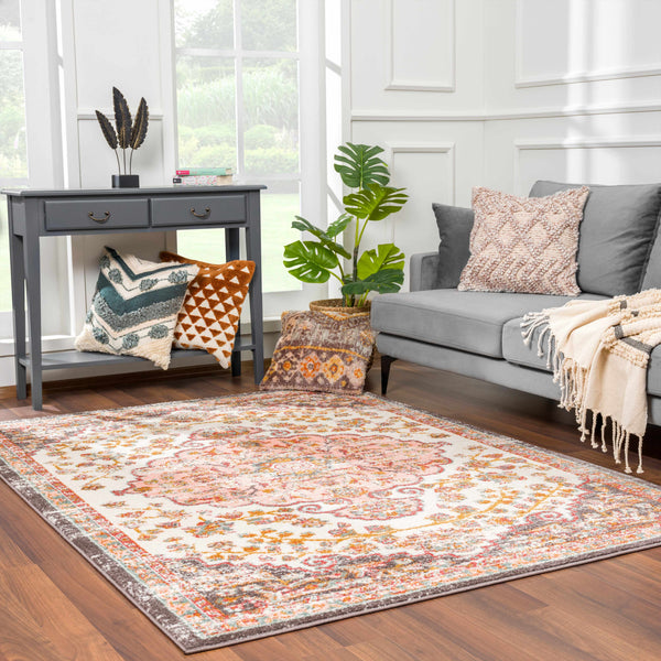 Hauteloom Oark OAR Mustard Machine Made Polypropylene Rug