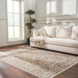 Hauteloom Herstmonceux HRST Charcoal Machine Made Polypropylene Rug