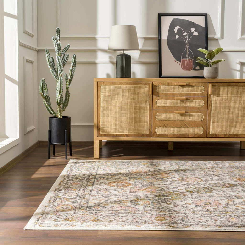Hauteloom Herstmonceux HRST Charcoal Machine Made Polypropylene Rug