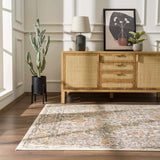 Hauteloom Herstmonceux HRST Charcoal Machine Made Polypropylene Rug