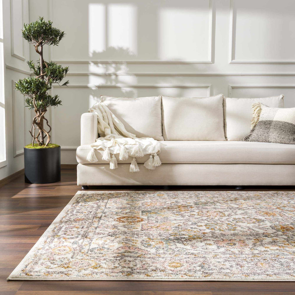 Hauteloom Herstmonceux HRST Charcoal Machine Made Polypropylene Rug