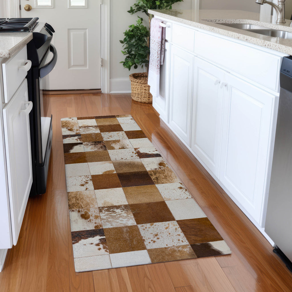 addison mayfield amf105 brown rug