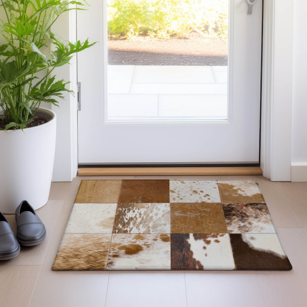 addison mayfield amf105 brown rug