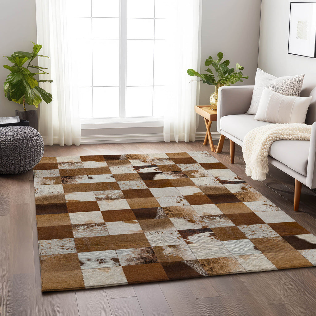 addison mayfield amf105 brown rug