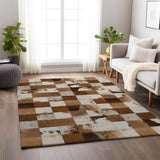 addison mayfield amf105 brown rug