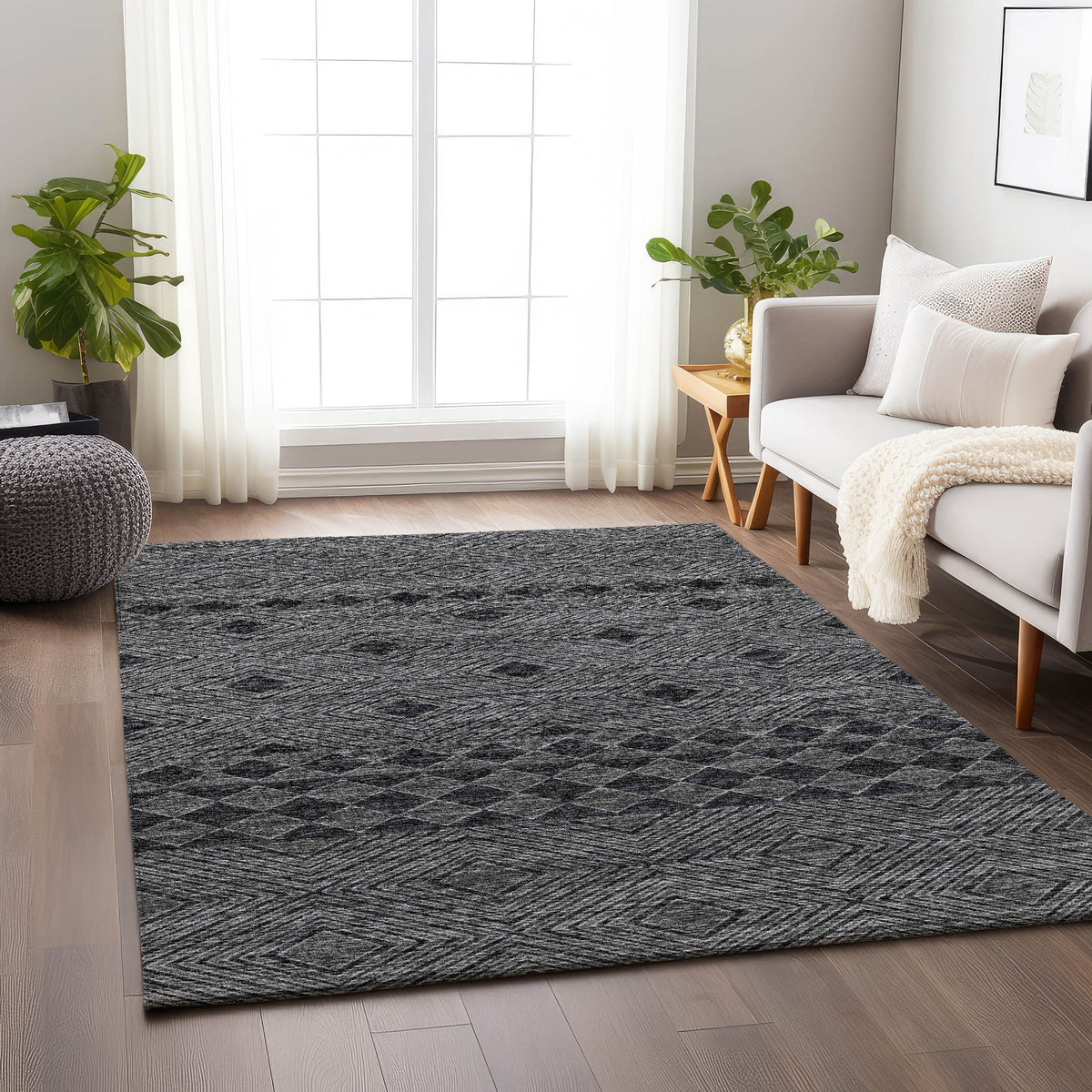 addison mayfield amf107 gray rug