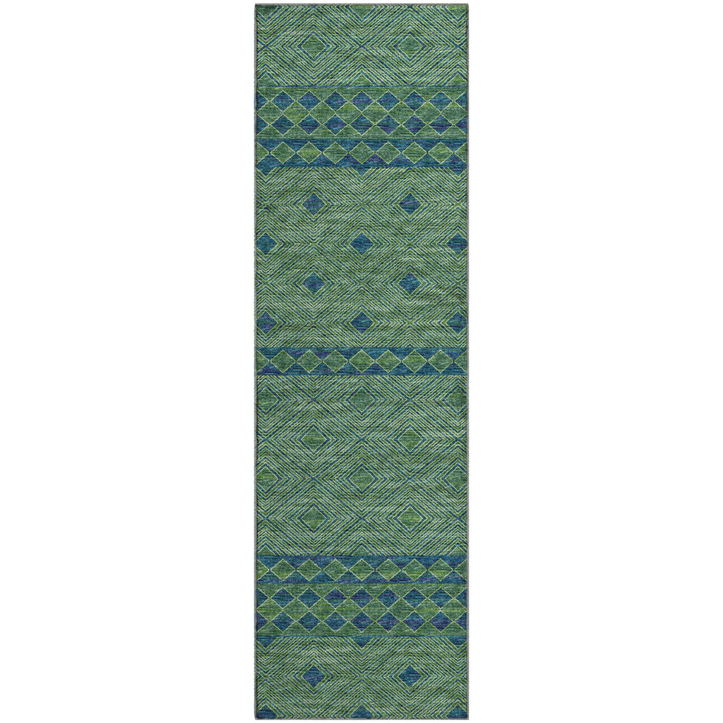 addison mayfield amf107 green rug
