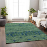 addison mayfield amf107 green rug