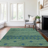 addison mayfield amf107 green rug