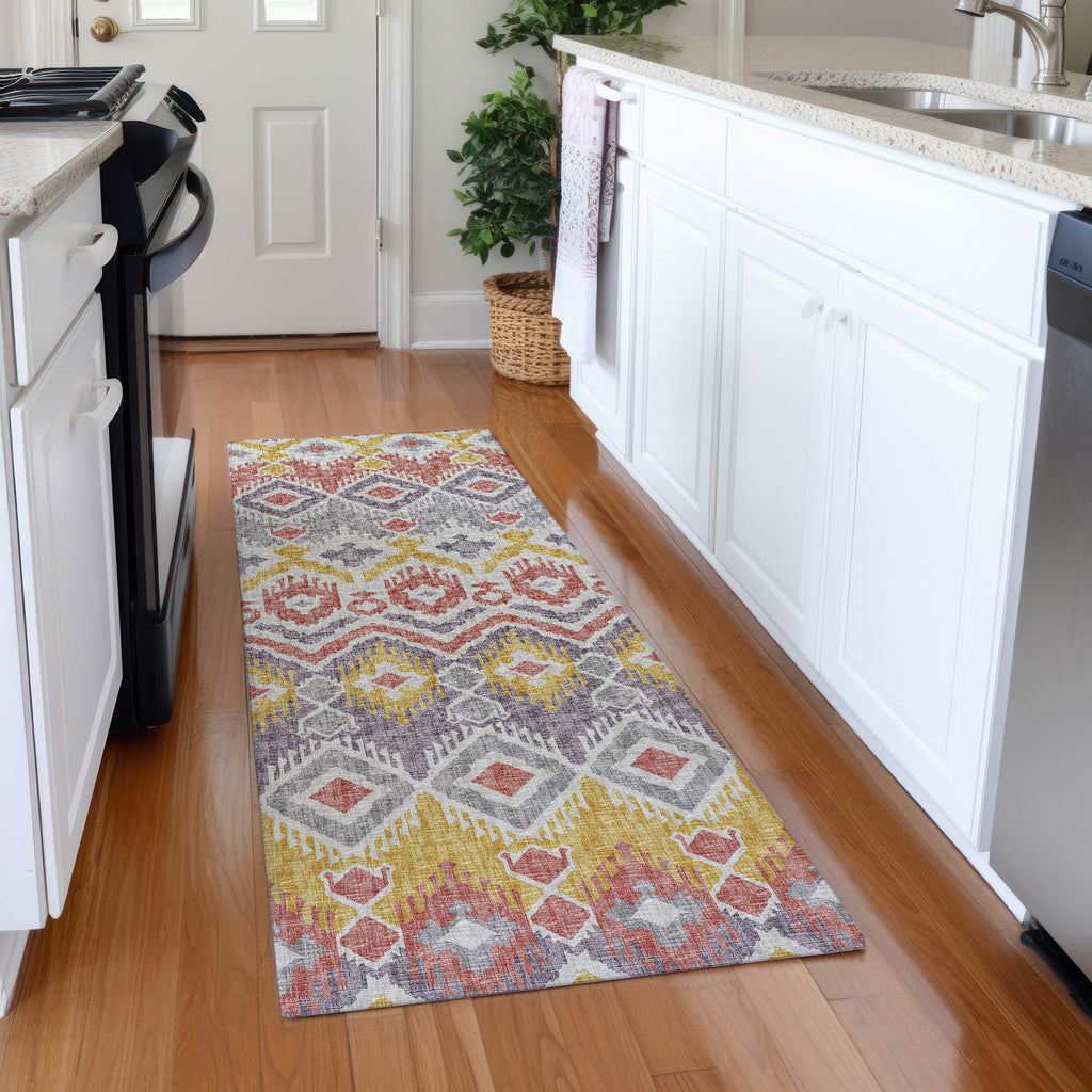 addison mayfield amf108 purple rug