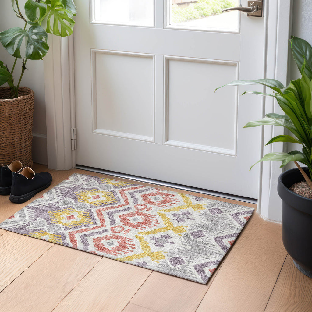 addison mayfield amf108 purple rug