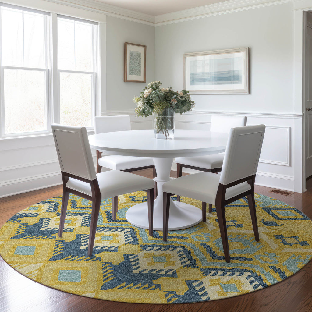 addison mayfield amf108 yellow rug