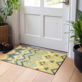addison mayfield amf108 yellow rug