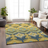 addison mayfield amf108 yellow rug