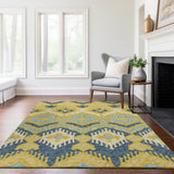 addison mayfield amf108 yellow rug