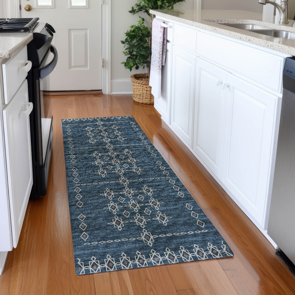 addison mayfield amf109 blue rug