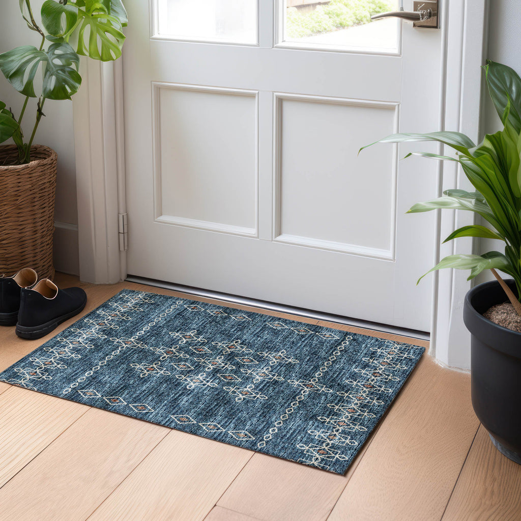 addison mayfield amf109 blue rug