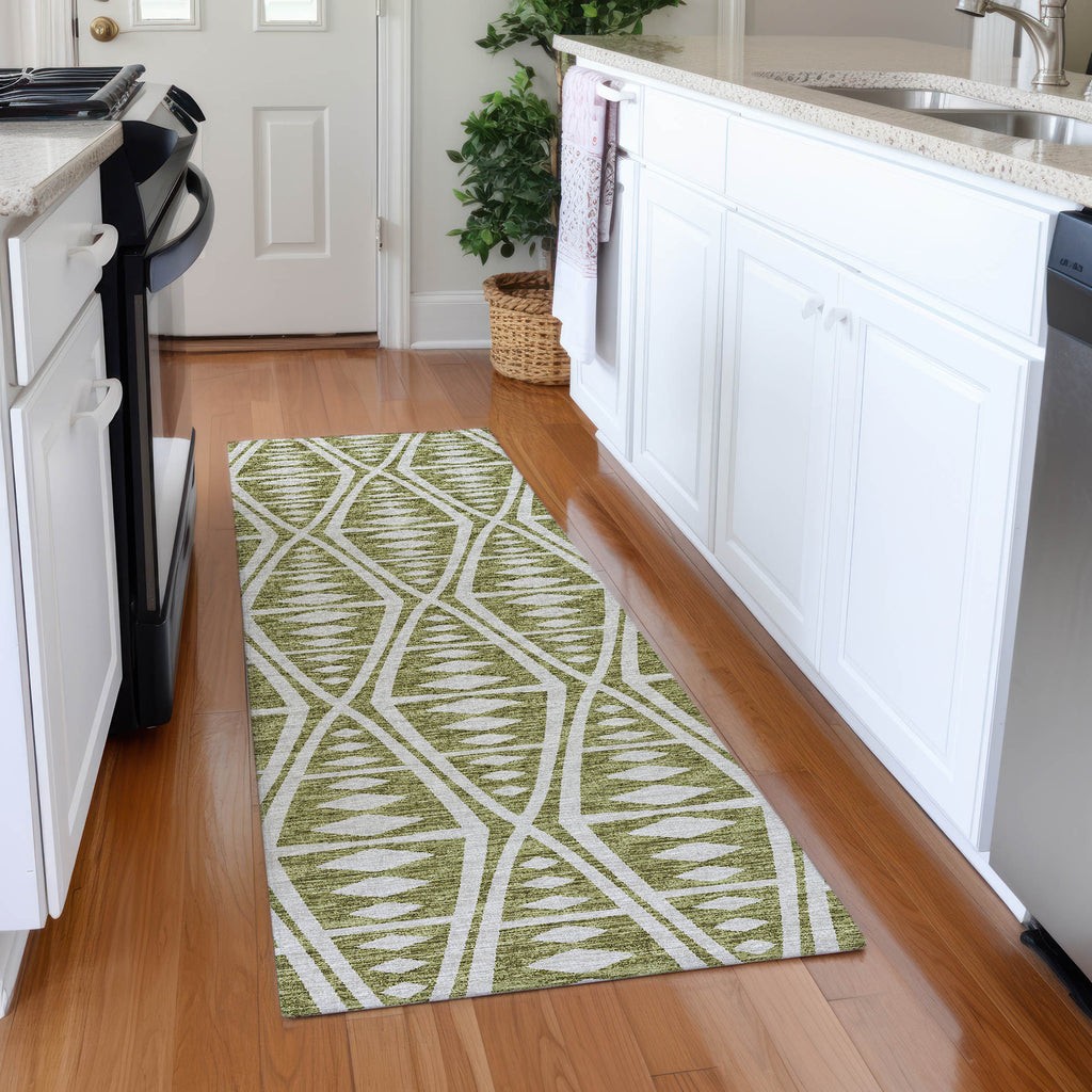 addison mayfield amf112 olive rug