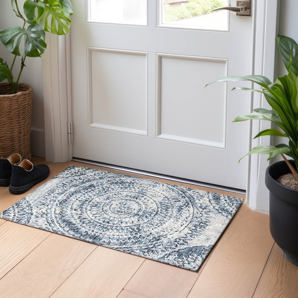 addison mayfield amf113 blue rug