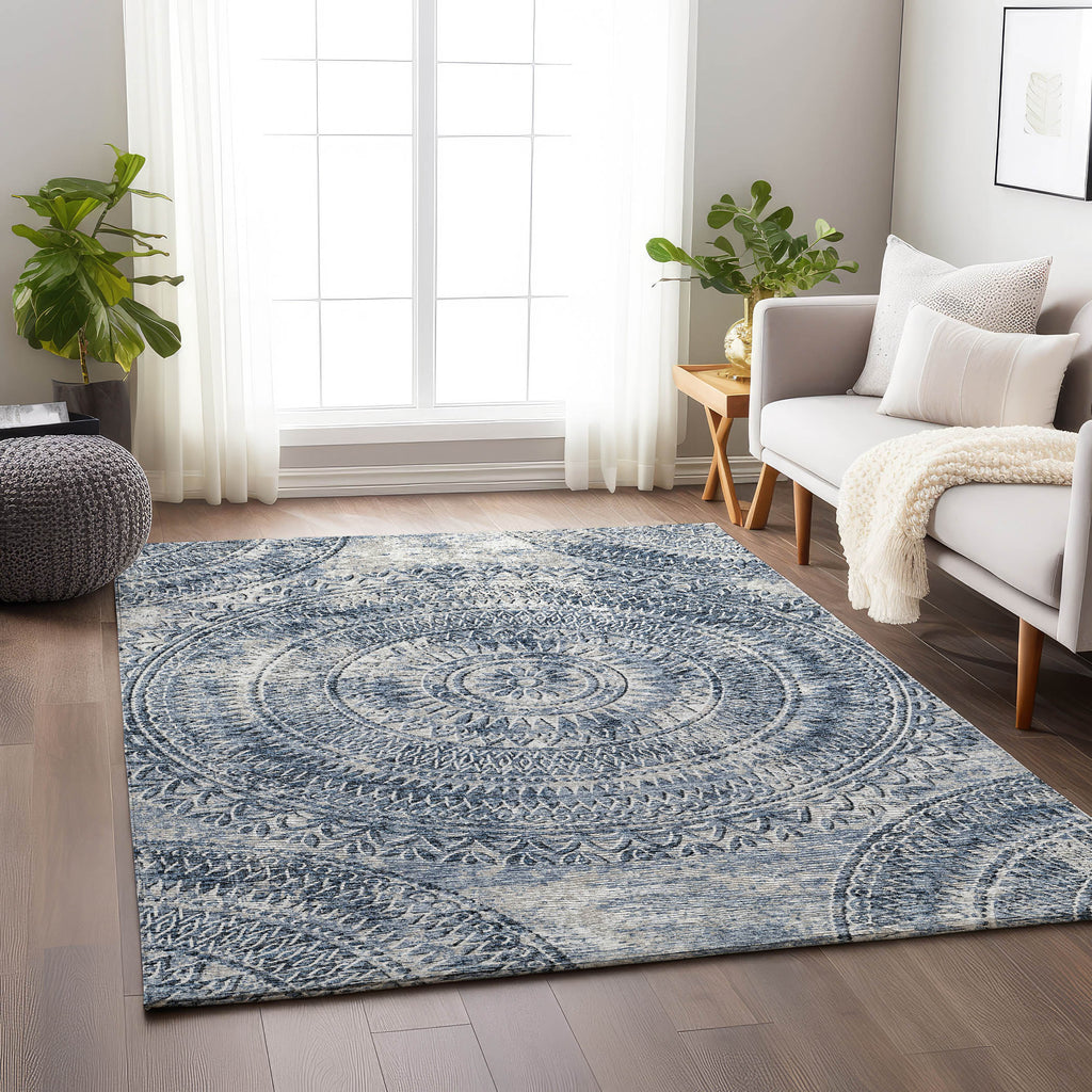 addison mayfield amf113 blue rug