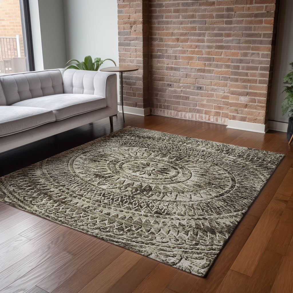 addison mayfield amf113 brown rug