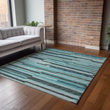 addison mayfield amf114 turquoise rug