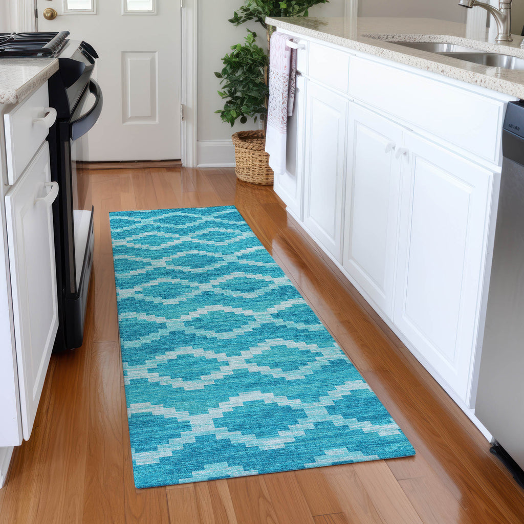 addison mayfield amf115 turquoise rug
