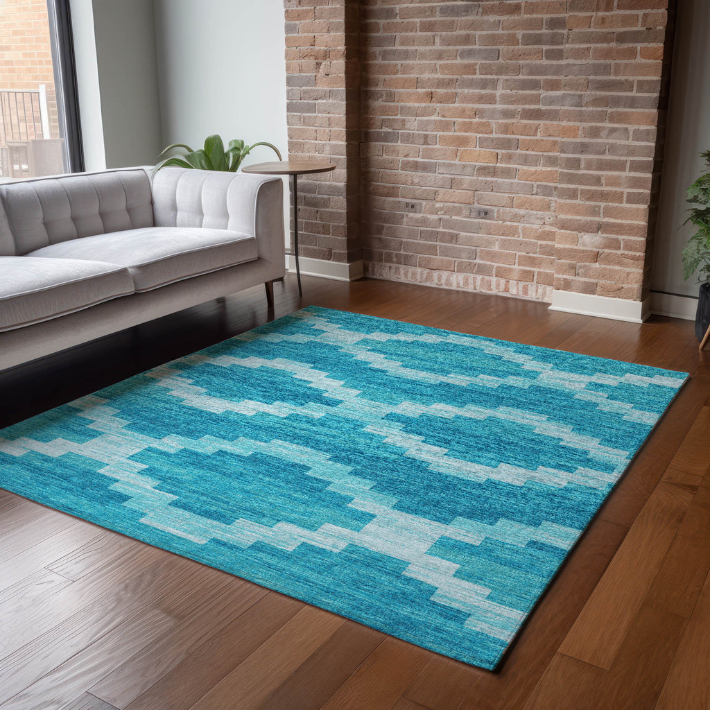 addison mayfield amf115 turquoise rug