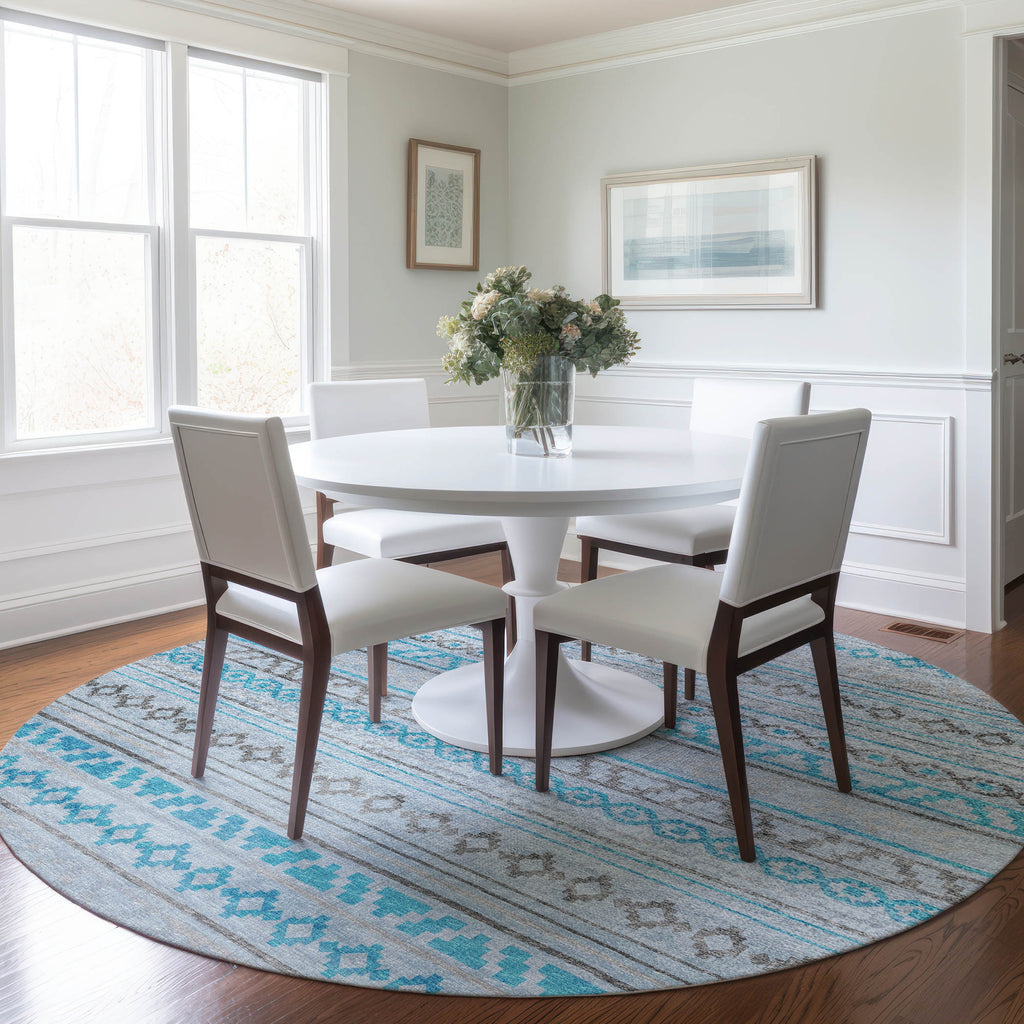 addison mayfield amf116 turquoise rug