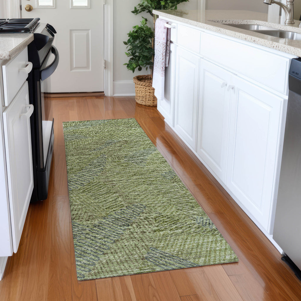 addison mayfield amf117 green rug