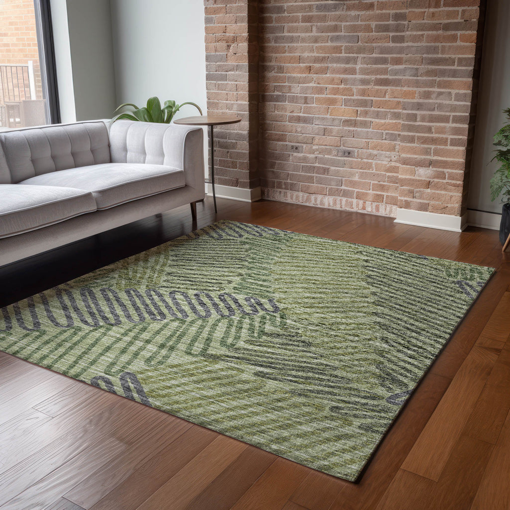 addison mayfield amf117 green rug