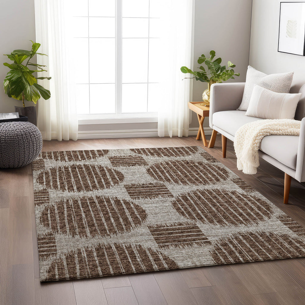 addison mayfield amf119 brown rug
