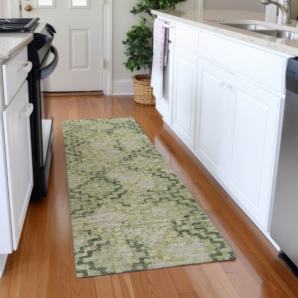 addison mayfield amf121 green rug