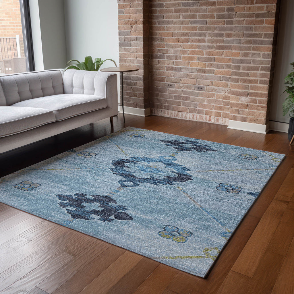 addison mayfield amf122 blue rug