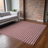 addison mayfield amf137 red rug