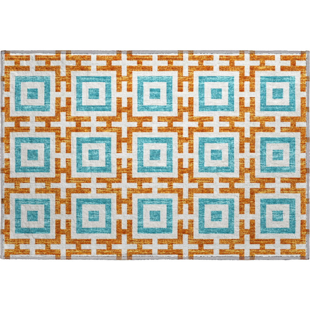 addison mayfield amf139 orange rug