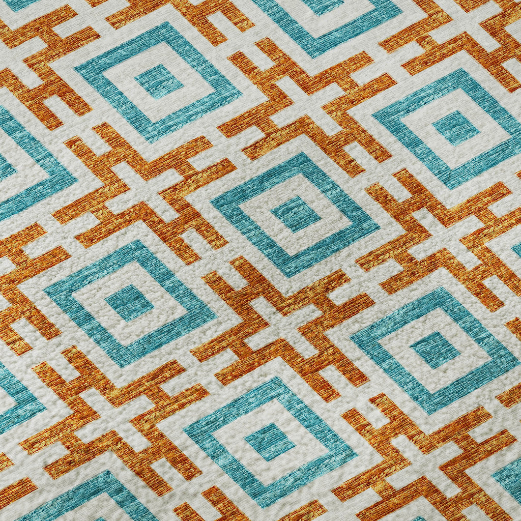 addison mayfield amf139 orange rug