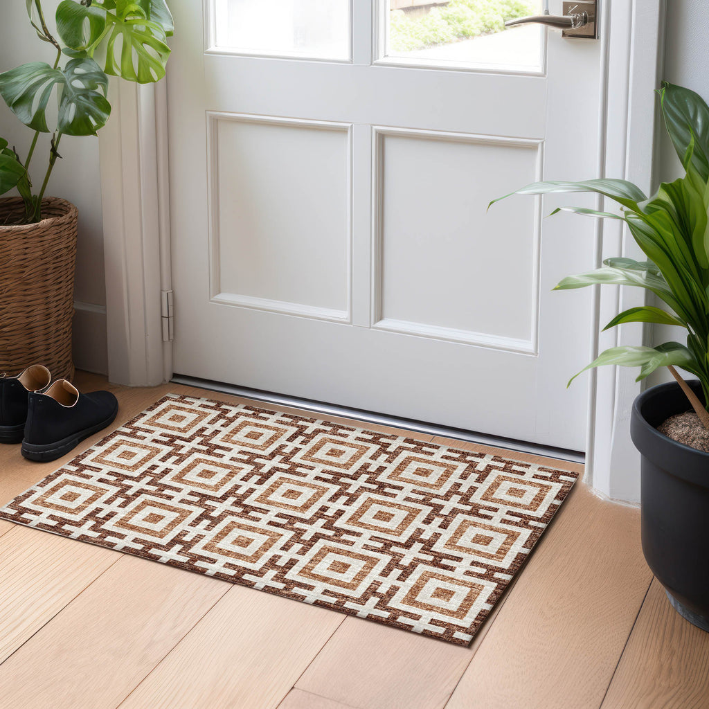 addison mayfield amf139 paprika rug