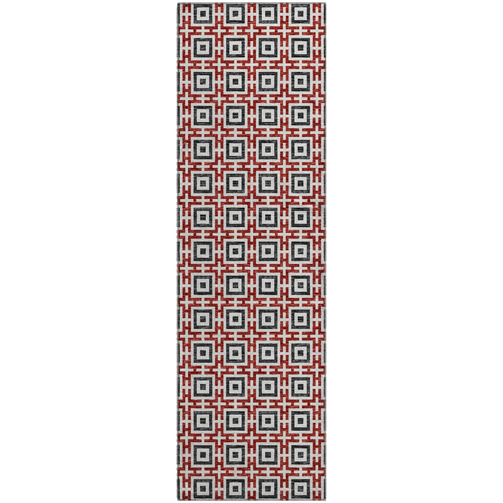 addison mayfield amf139 red rug