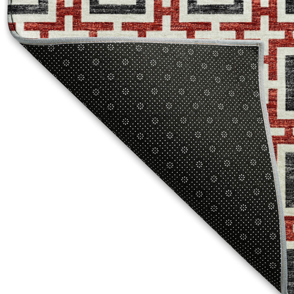 addison mayfield amf139 red rug