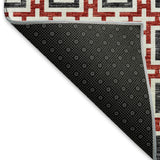 addison mayfield amf139 red rug
