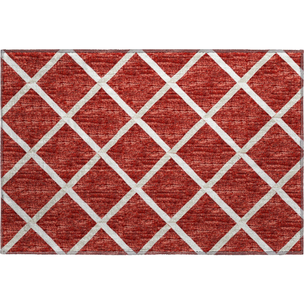 addison mayfield amf140 red rug