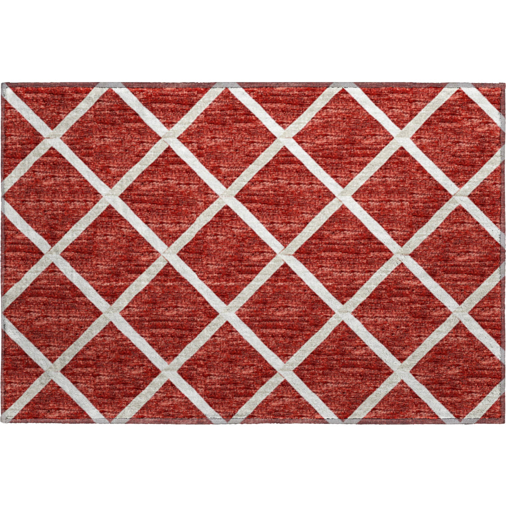 addison mayfield amf140 red rug