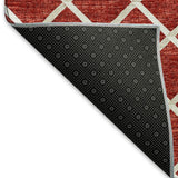 addison mayfield amf140 red rug