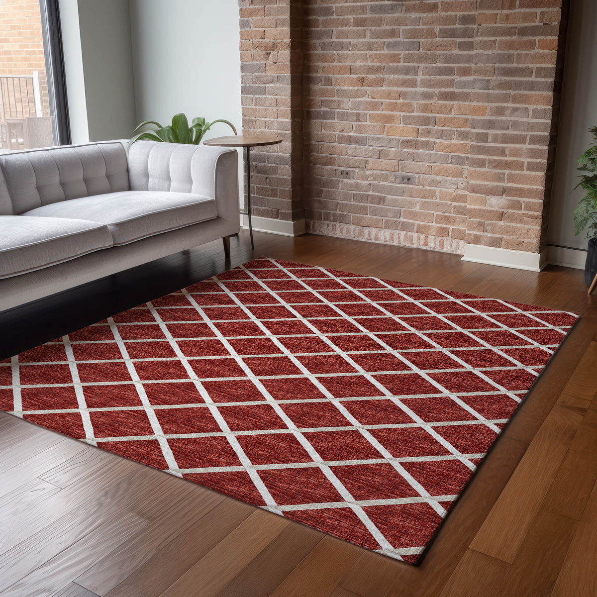 addison mayfield amf140 red rug