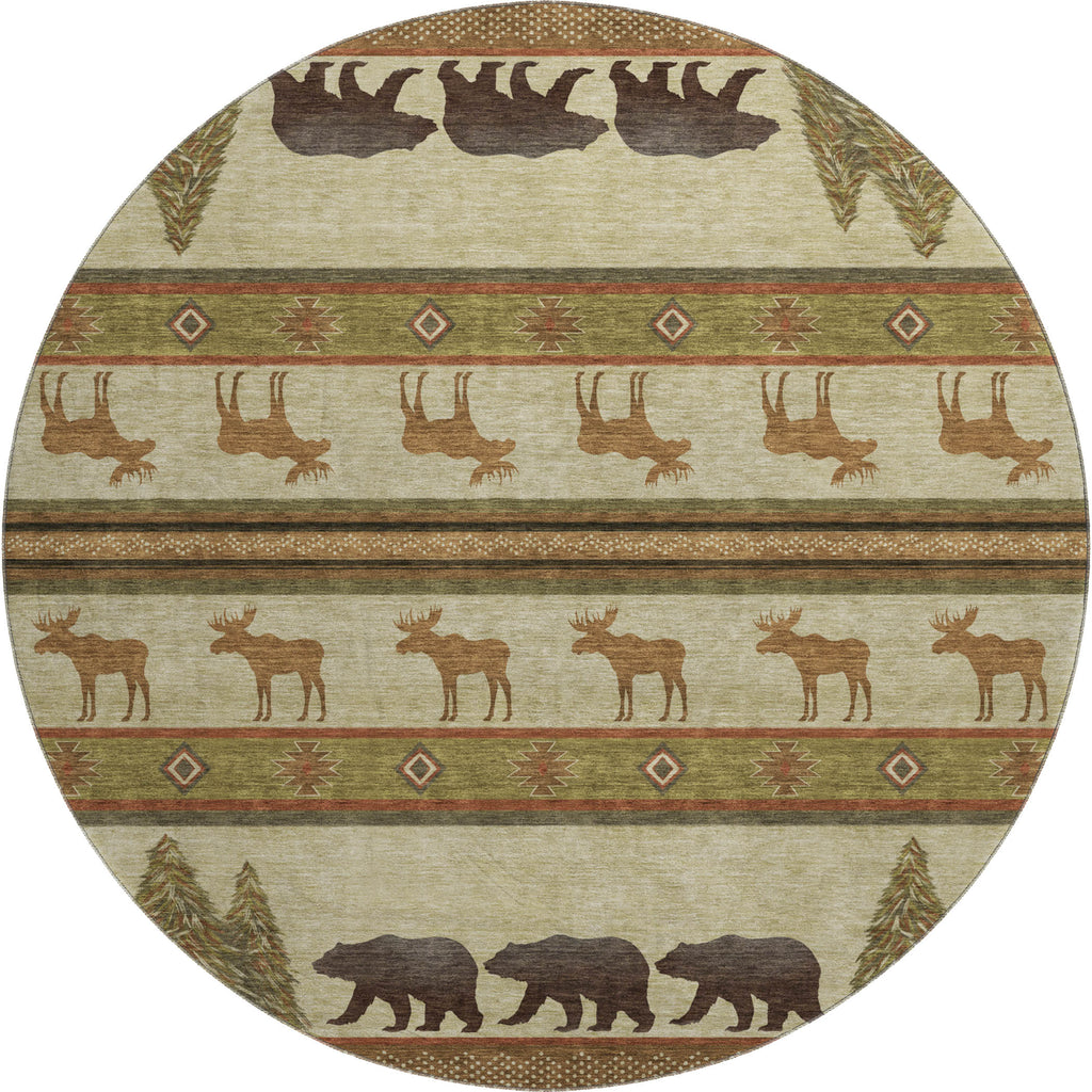 addison mayfield amf141 brown rug