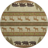 addison mayfield amf141 brown rug