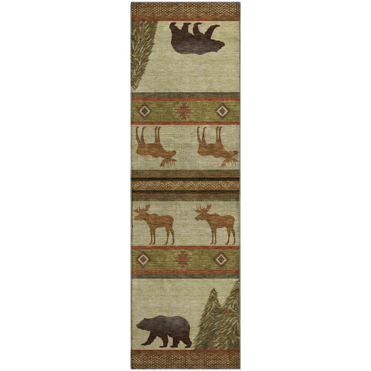 addison mayfield amf141 brown rug